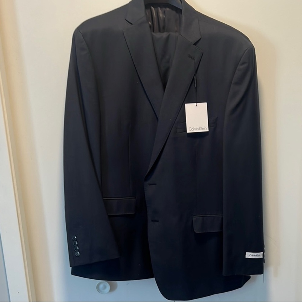 Calvin‎ Klein Men's Black Blazer & Pants